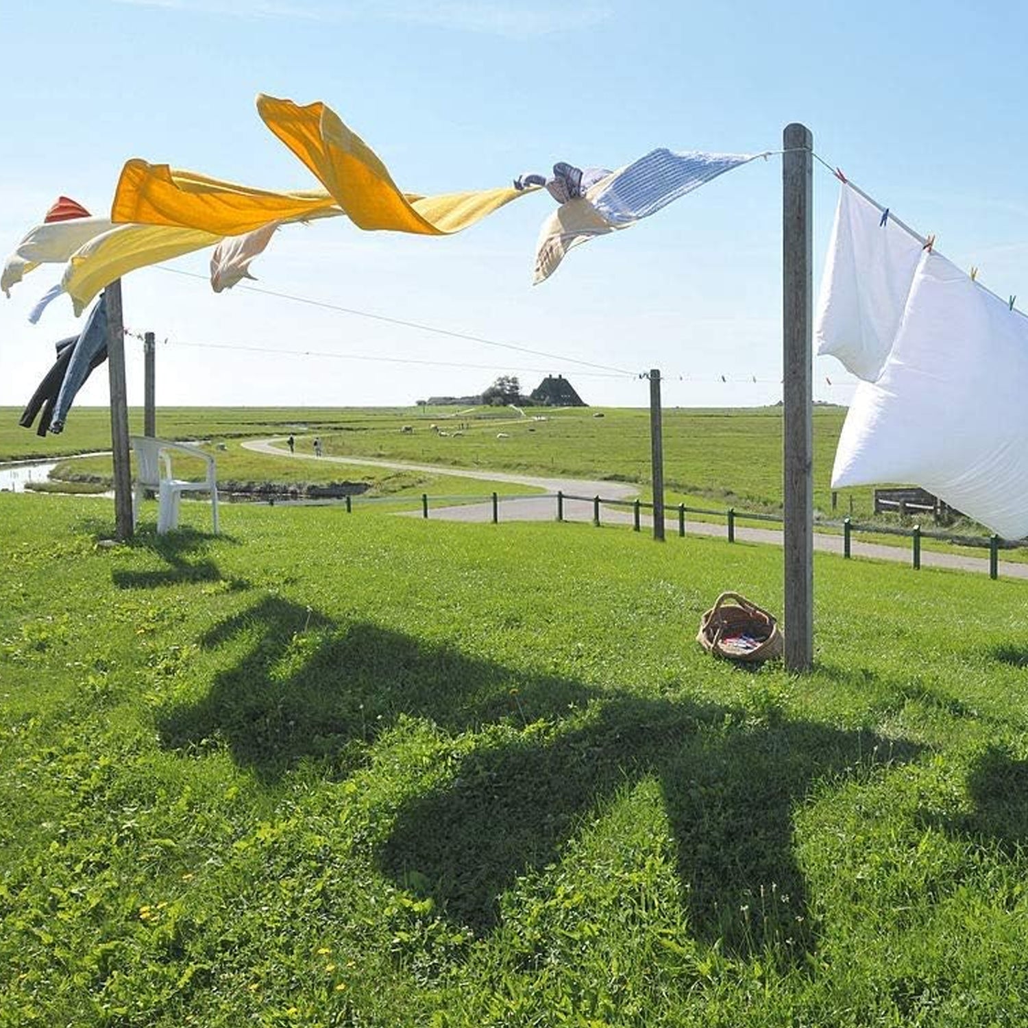 Strong wire for drying clothes and gardening