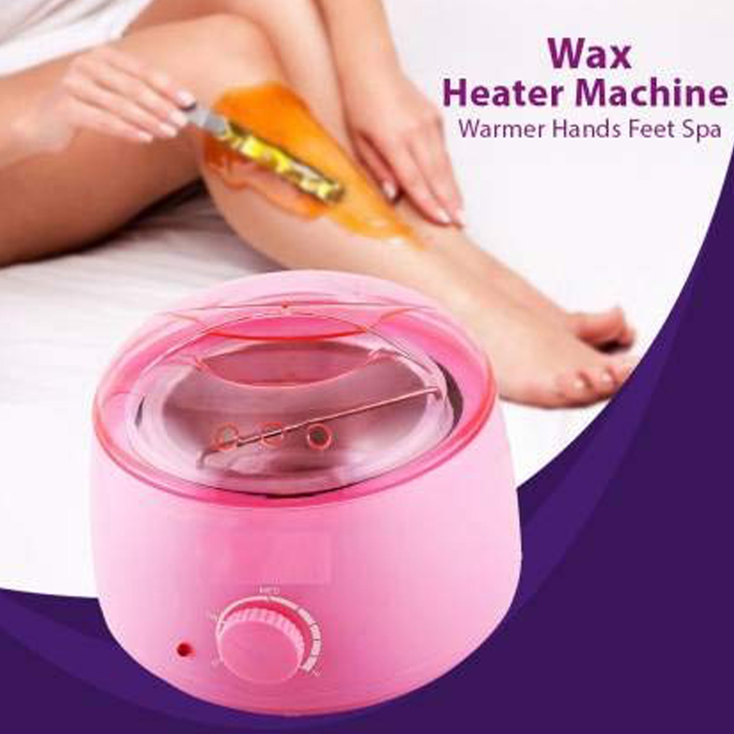 Wax heater machine with automatic shut-off