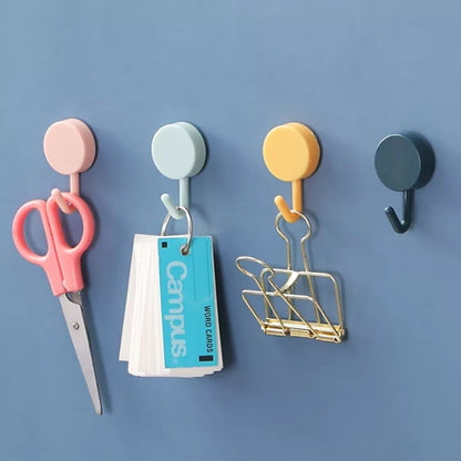 Multi-use adhesive hooks for hanging