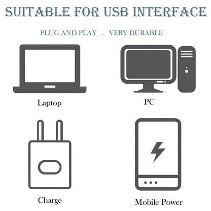 Compact USB light for home use