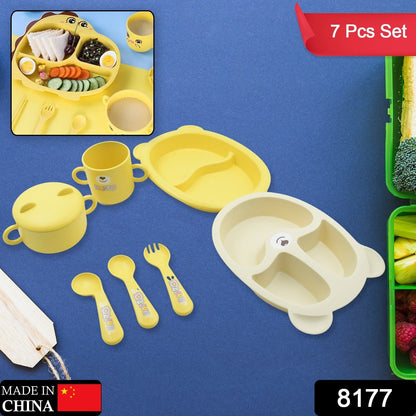 Baby Feeding Set For Kids And Toddlers (7 pcs set)