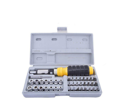 Tool kit with a variety of socket sizes