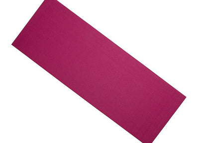 Eco-friendly yoga mat with non-slip pad, 180x60 cm for exercise.