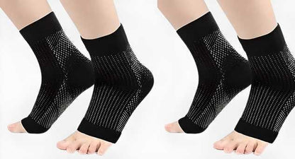 BD Swelling Arch Heel Socks yoga sport protect socks Pack of 2 Pair