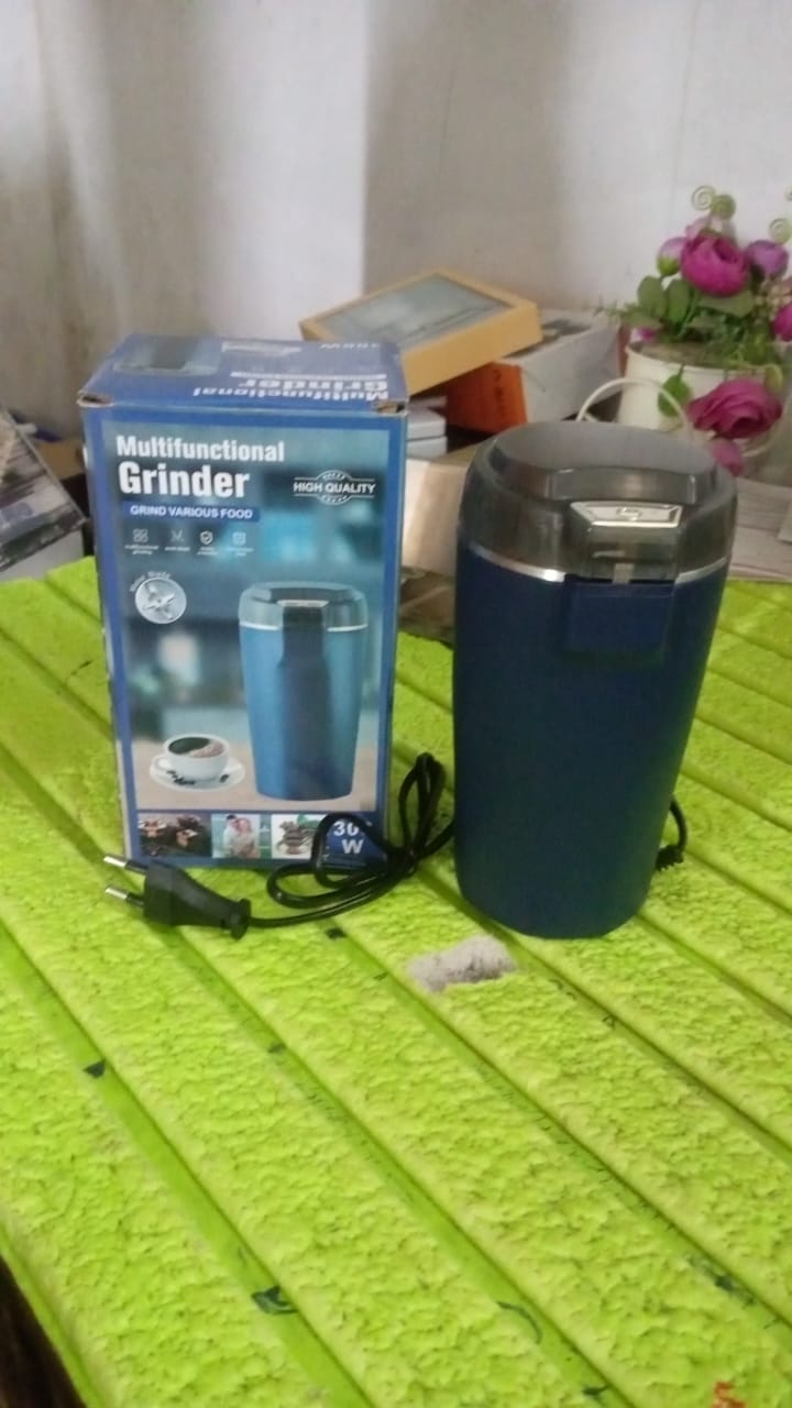 Stainless Steel Coffee Grinder Machine 300w (Multi Blades Grinder)